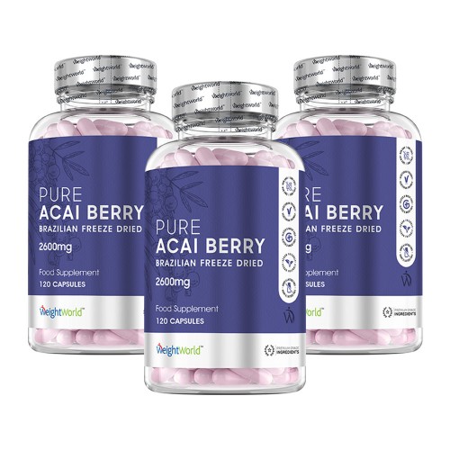 Acai Pure - Superfood som forebygger sygdom og detoxer kroppen - KÃ¸b 3 og